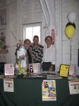David Brockway (proud owner) poses with his new "pet", "Old Katskillian II", with Mario and Yolanda