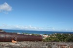 A view from the top of the old Spanish fort, "Conde de Mirasol", now a museum and educational center.