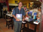 Mario after a reading of "A Caribbean Journey" at Undercover Bookstore, St Croix, with owner Kathy Bennett